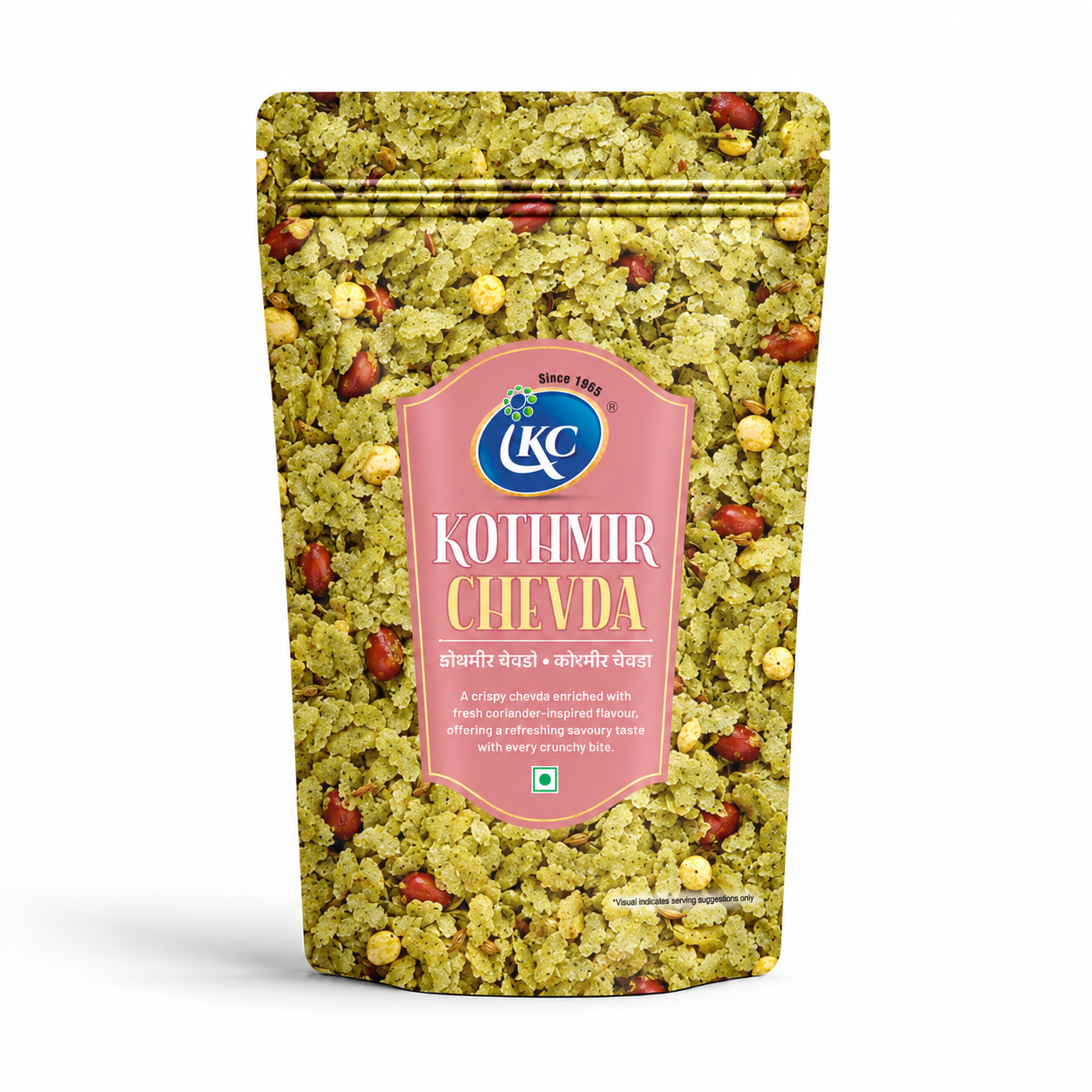Kothmir Chevda Induben Khakhrawala | Khakhra Shop Kothmir Chevda
