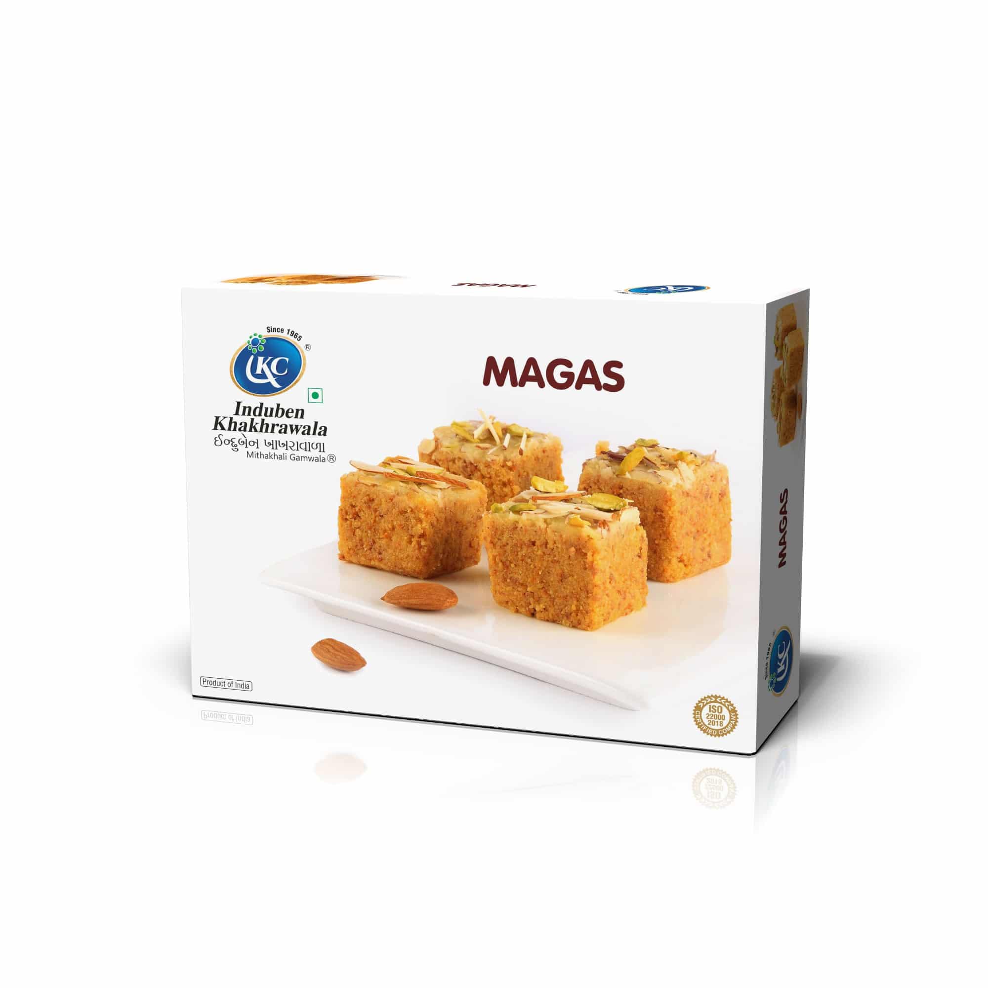 Buy Online Magas | Induben Khakhrawala | Traditional Indian Sweets From Induben Get Latest Price Recipe Of Magas Sweets