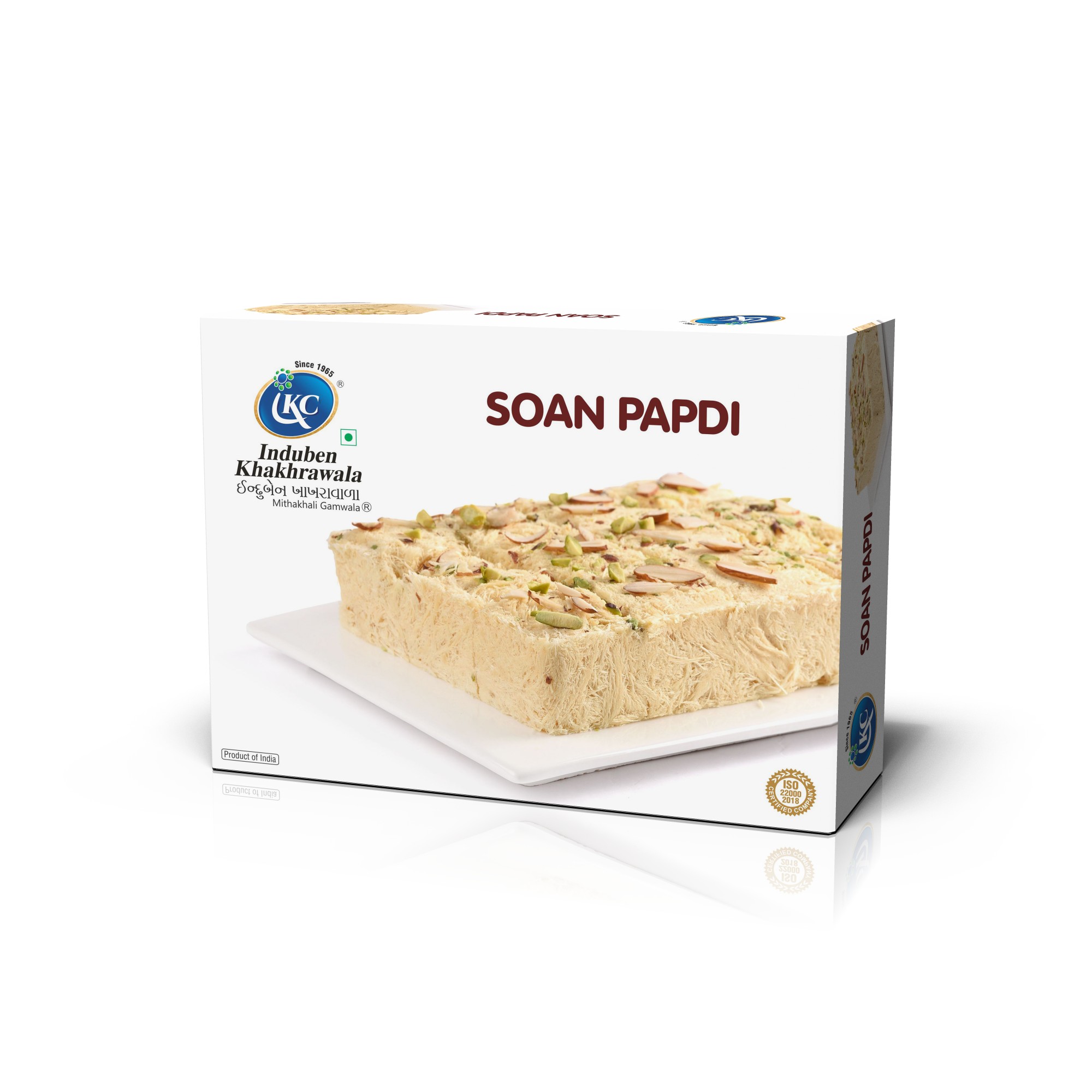 Buy Online Soanpapdi | Induben Khakhrawala | Traditional Indian Sweets From Induben, Get Latest Price & Recipe Of Soanpapdi Sweets.