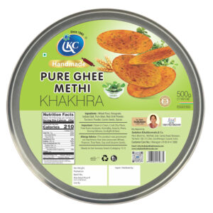 Pure Ghee Methi Khakhra - Induben Khakhrawala