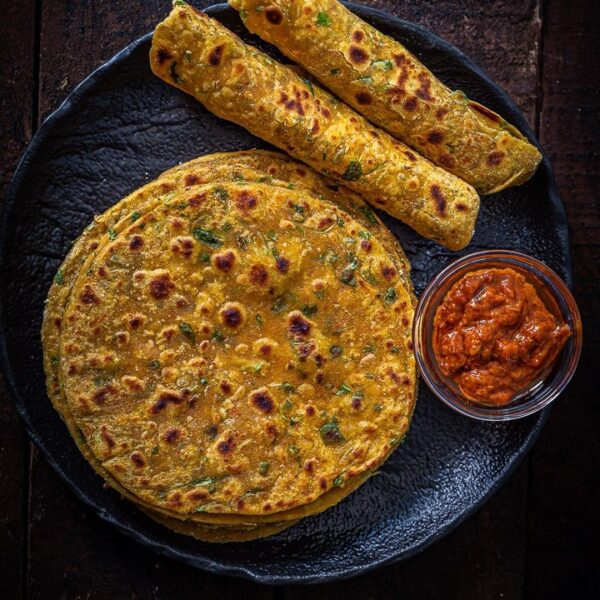 Gujarati Methi Thepla Made By Induben Khakhrawala