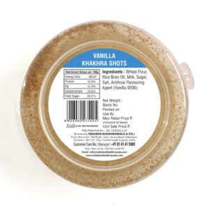 Alternative view of Vanilla Coin Khakhra